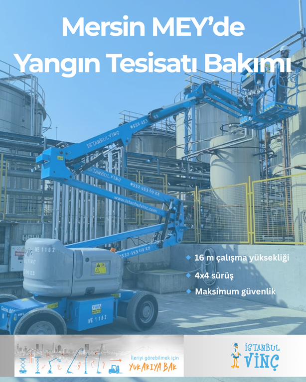 Mersin Mey İçki’de Yangın Tesisatı Bakımı