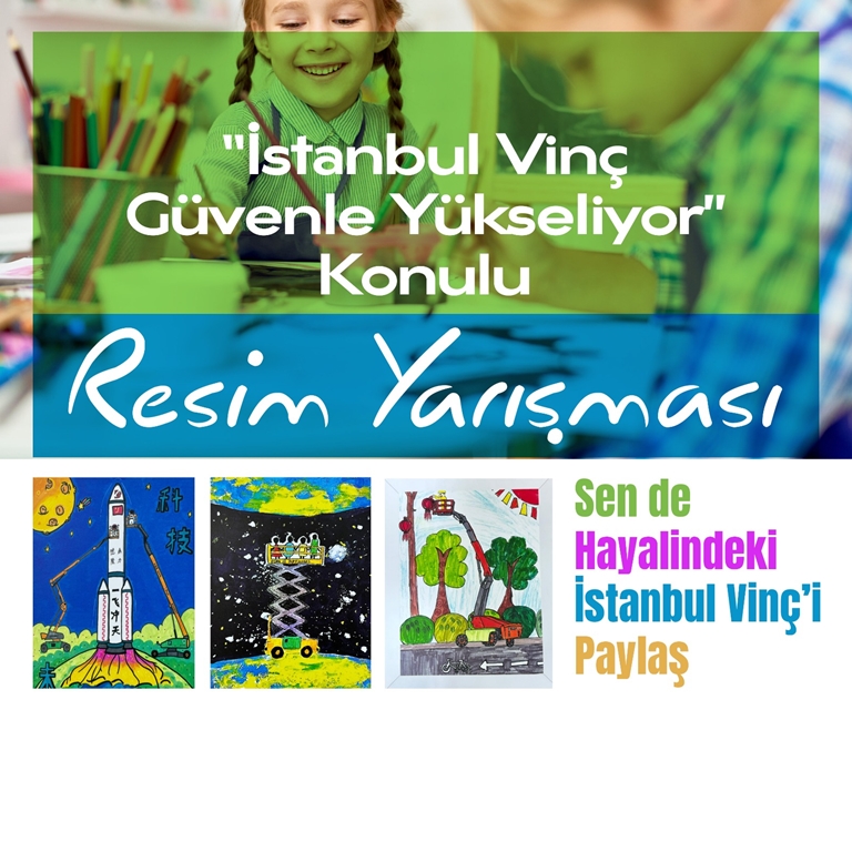 İstanbul Vinç Resim Yarışması Katılım Koşulları 